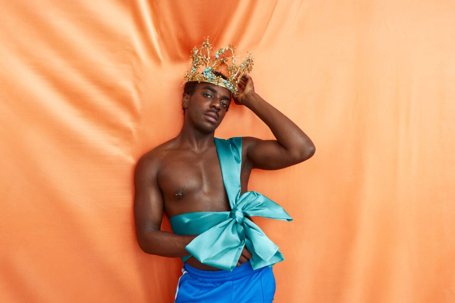 Campagnebeeld van Edward II The Gay King - foto Marijke de Gruyter en Nicolien de Jong