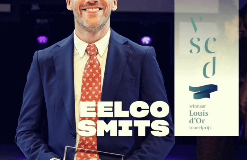 Eelco Smits tijdens de Theo d'Or 2023