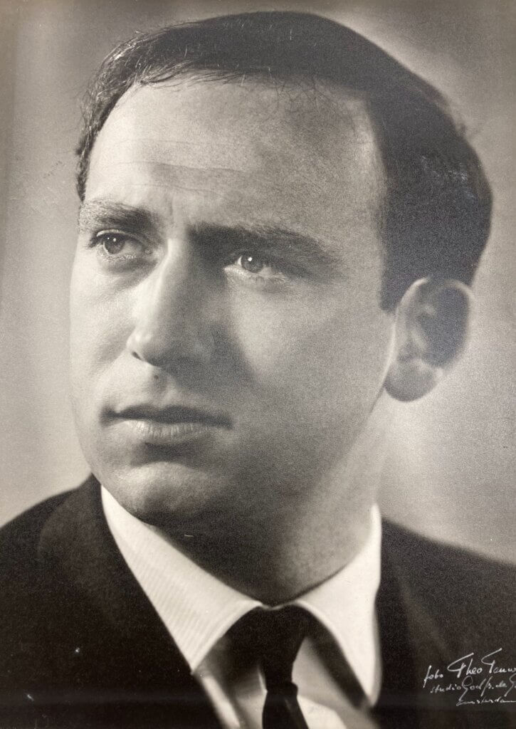 1964 Hans Croiset - foto Theo Teuwen, studio Godfried de Groot