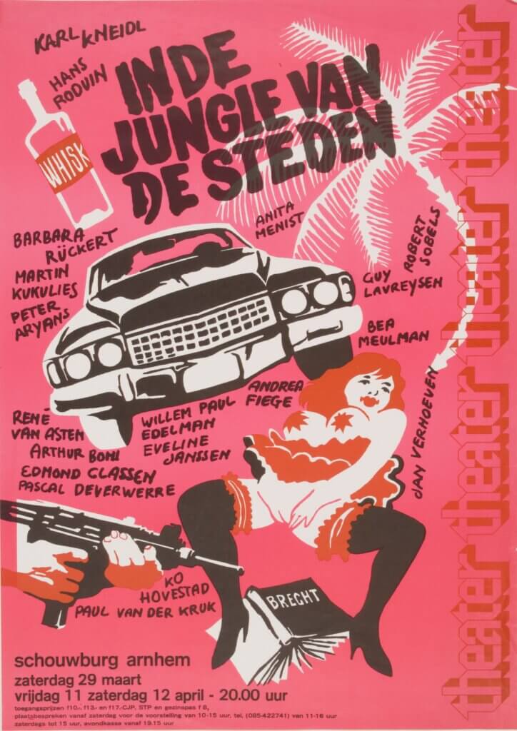 1980 In de jungle van de steden - Toneelgroep Theater - ontwerp onbekend - AhGldA_1507_3281