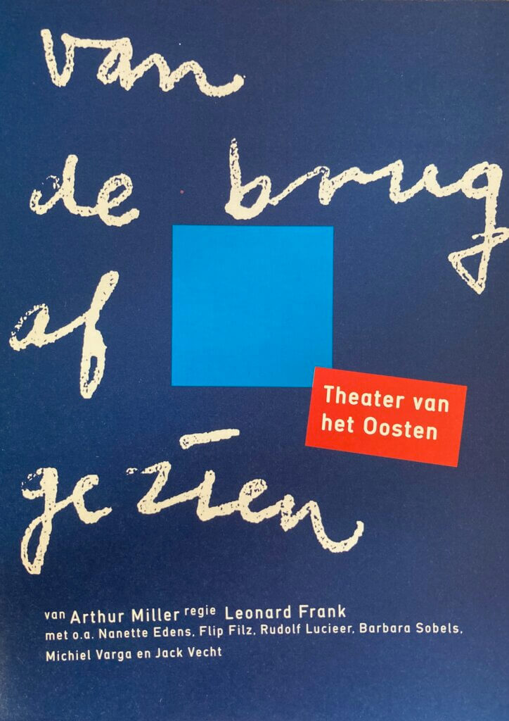Van de brug af gezien - Theater van het Oosten - ontwerp onbekend
