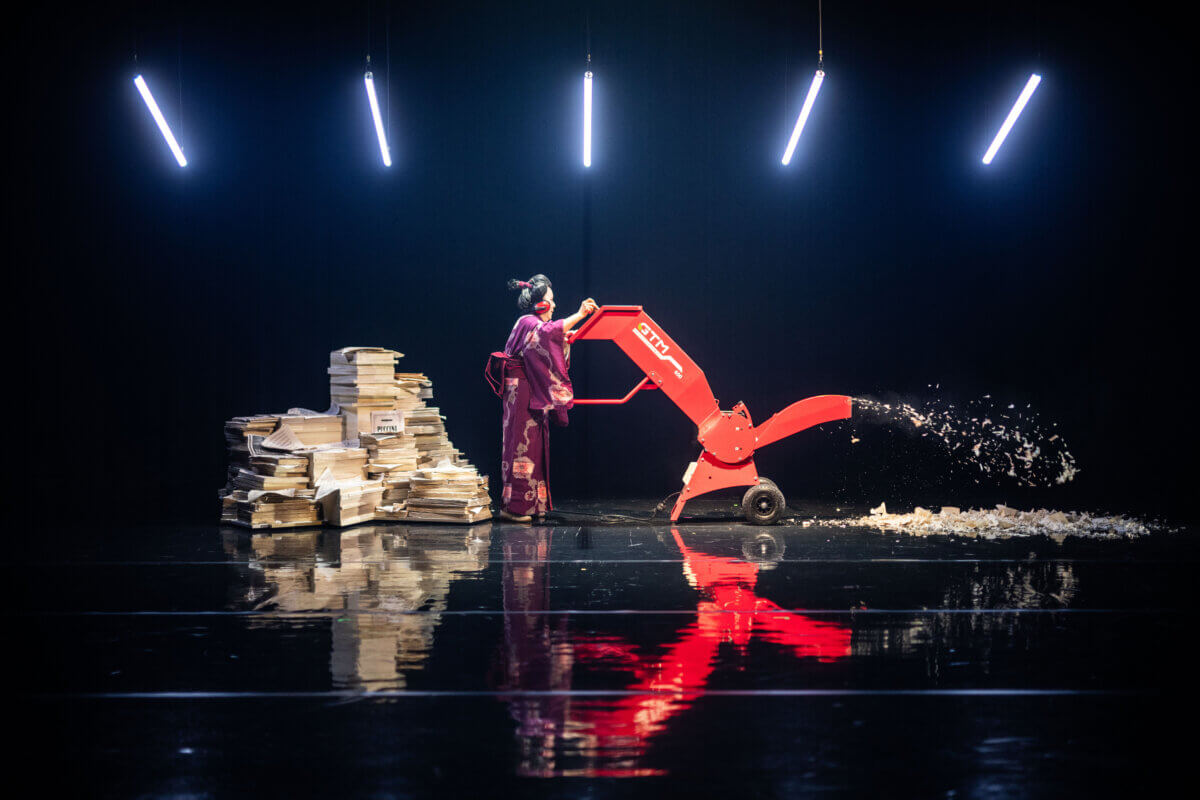 Scènefoto van Madame Butterfly