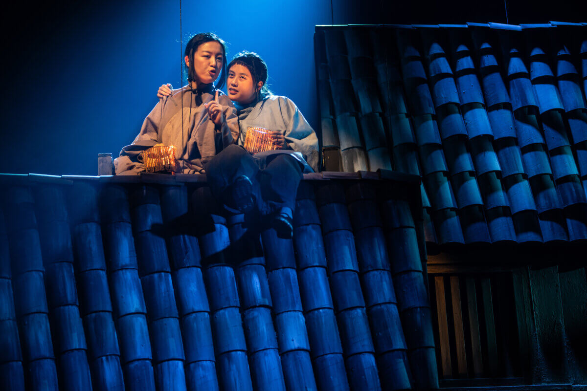 Scènefoto van Madame Butterfly