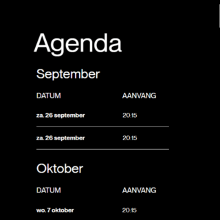 Agenda