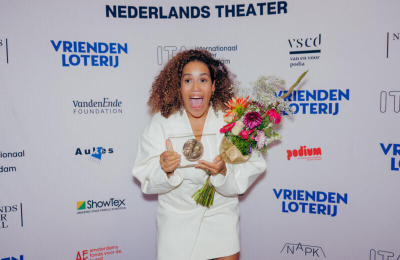 Samantha Cherish Wielkens wint Theo d'Or, foto door Mark Bolk